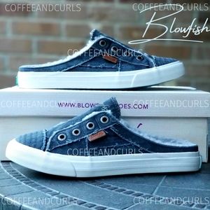 Blowfish Malibu Womens Movie Shearling Slip On Canvas Shoes